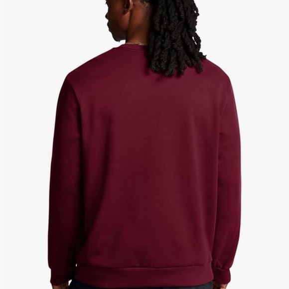 Under Armour Men's Small Project Rock Red One “No Lift No Gift” Sweater NWT - Picture 2 of 8